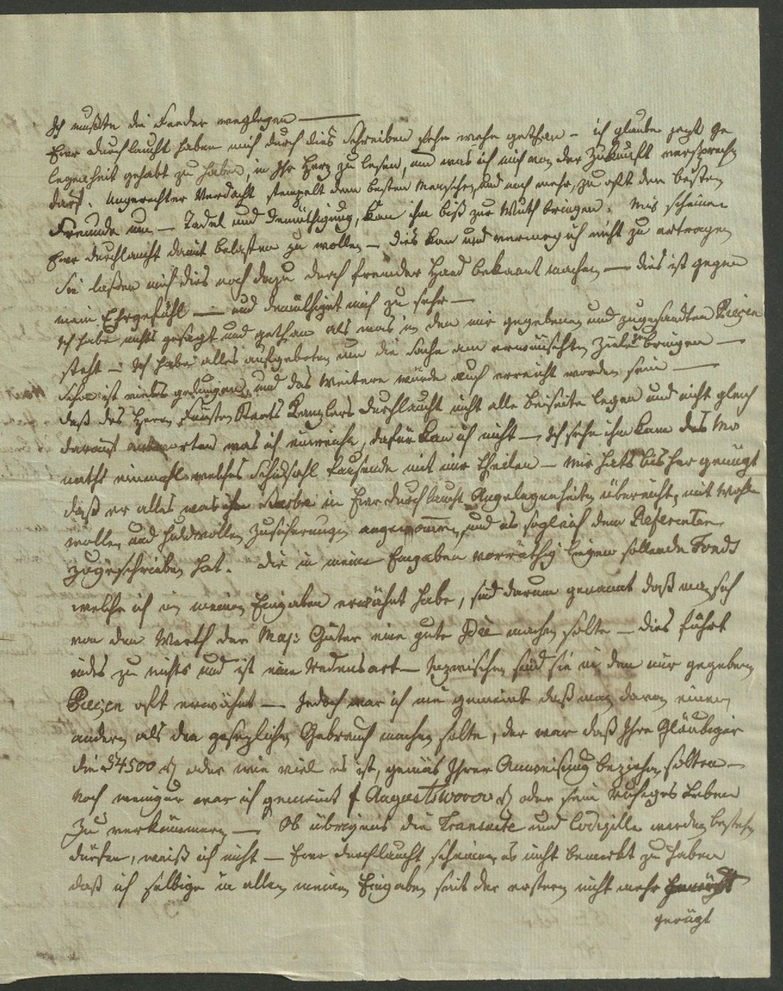 Manuscript page 3 of letter 273