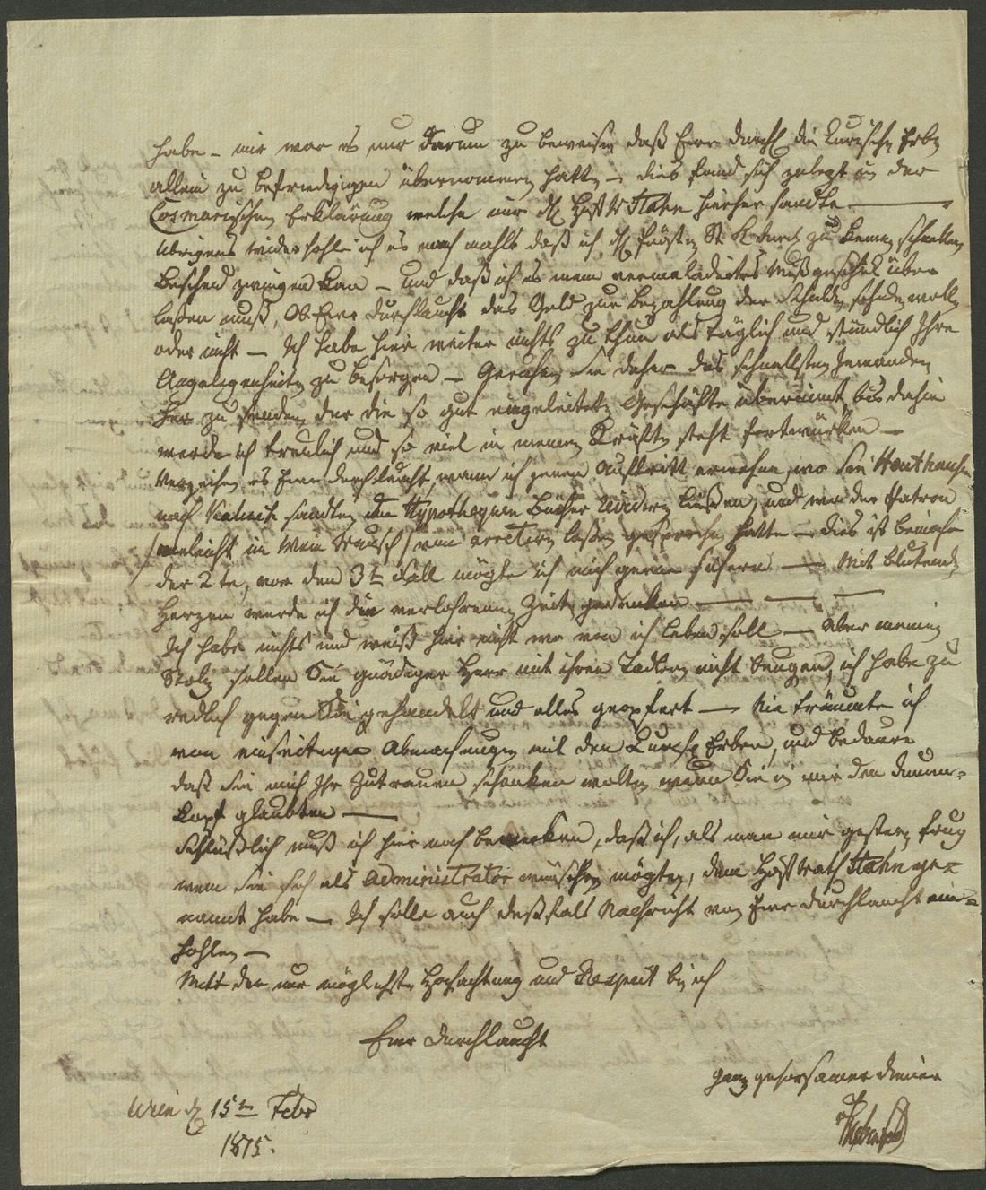 Manuscript page 4 of letter 273