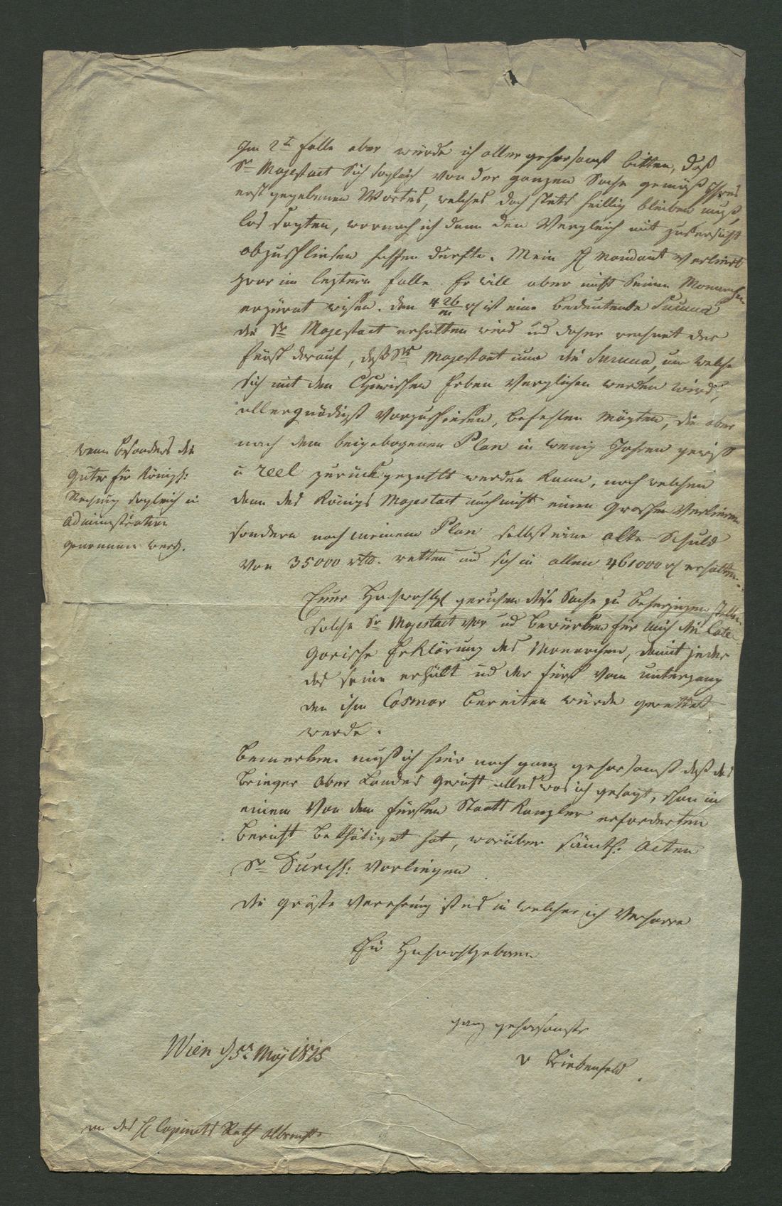 Manuscript page 2 of letter 289