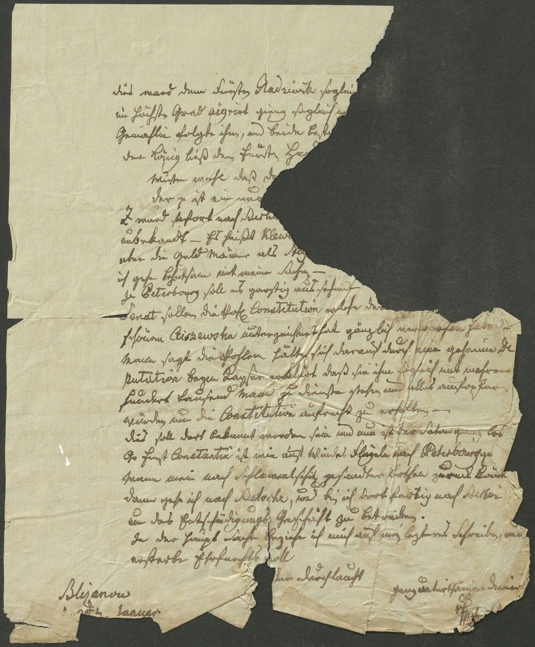 Manuscript page 2 of letter 300