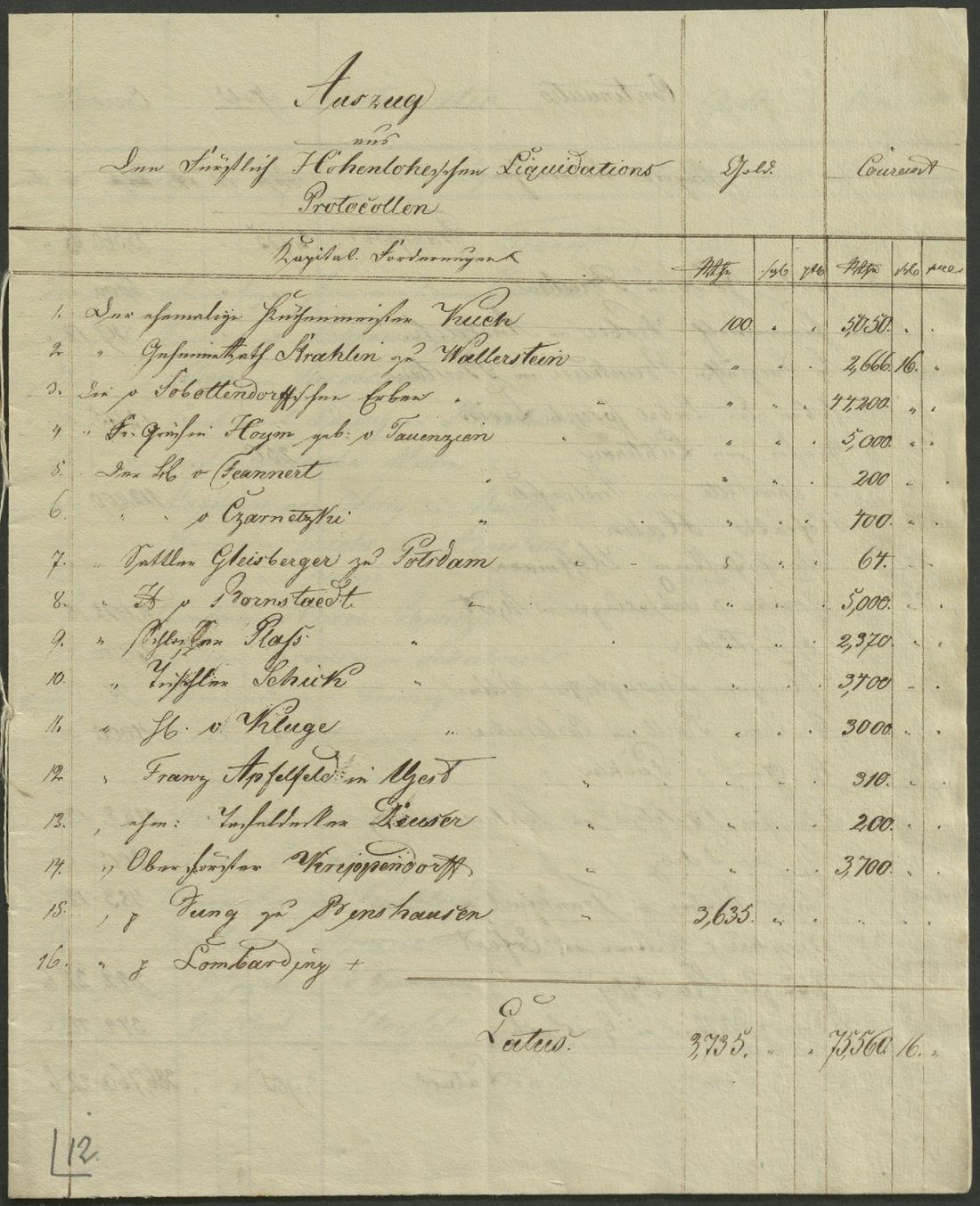 Manuscript page 1 of letter 303