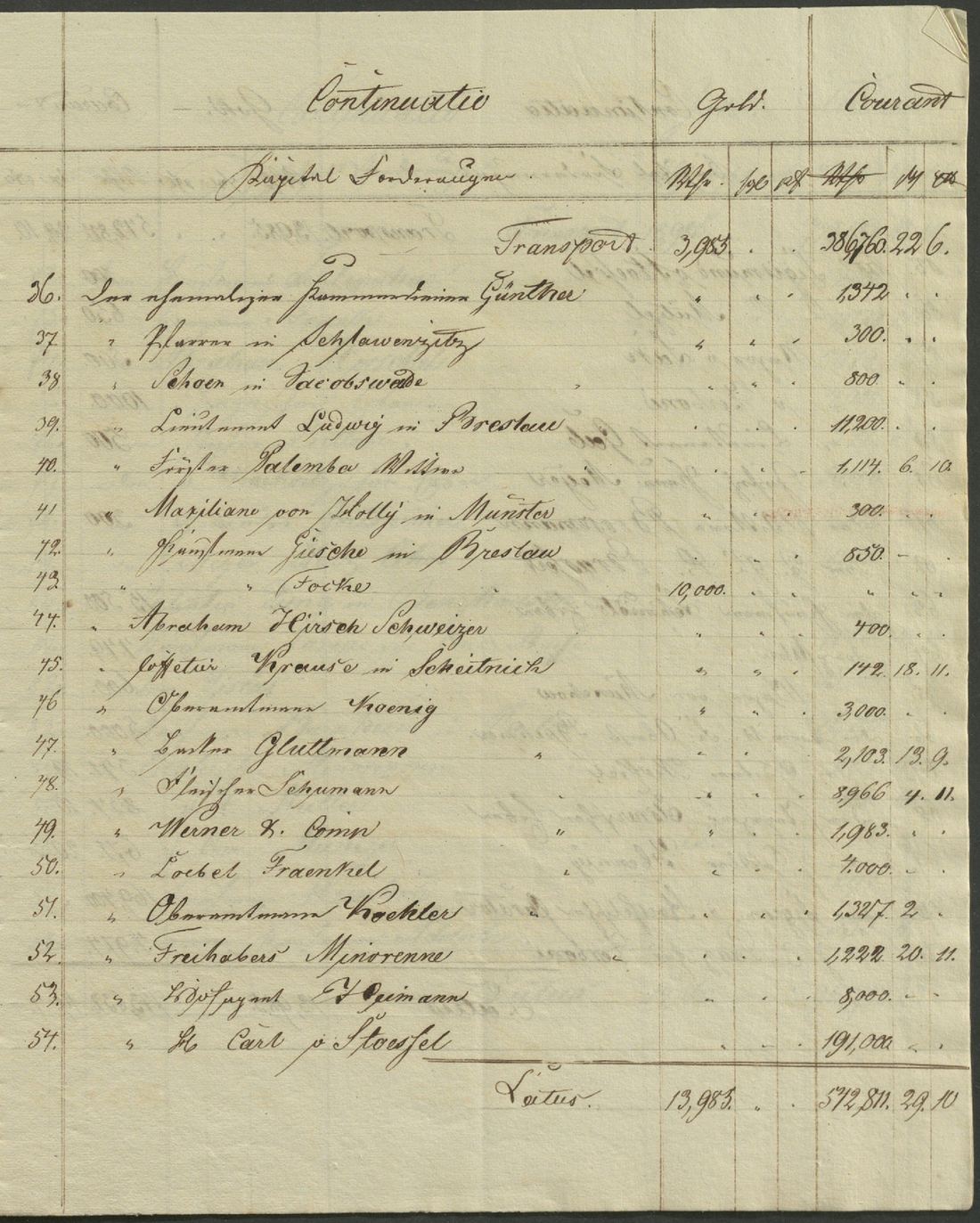 Manuscript page 3 of letter 303