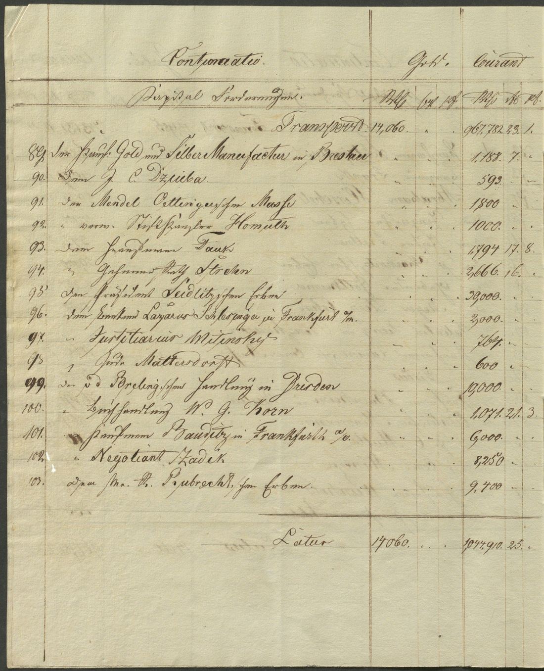 Manuscript page 6 of letter 303