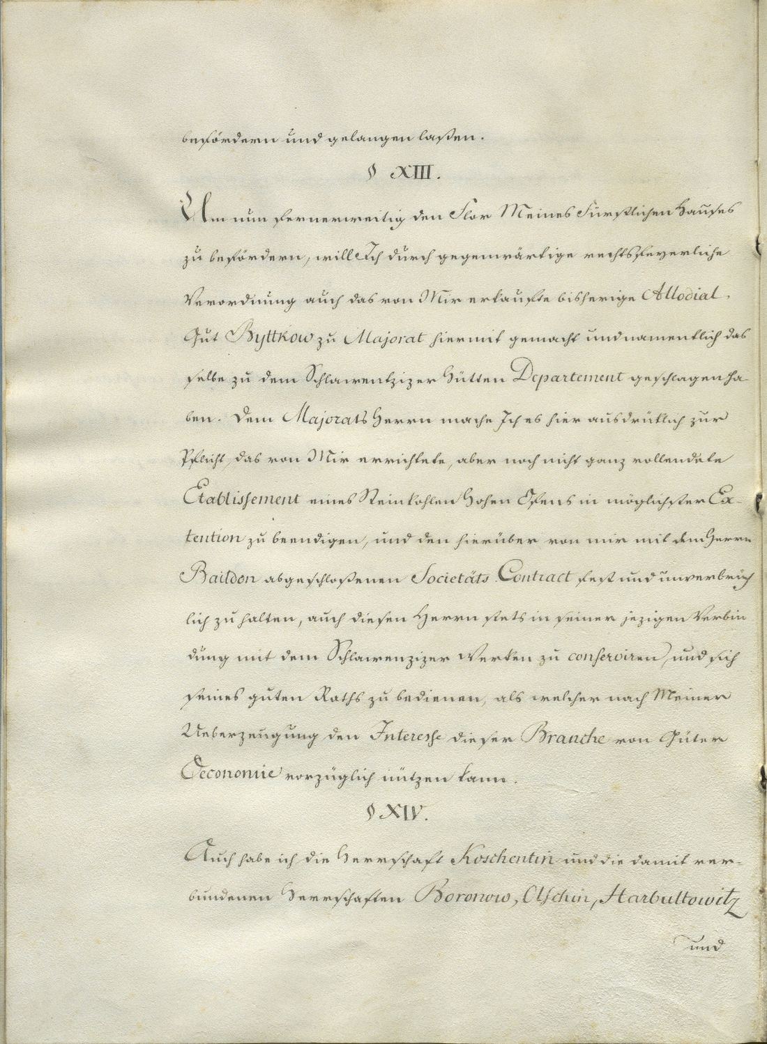 Manuscript page 6 of letter 1