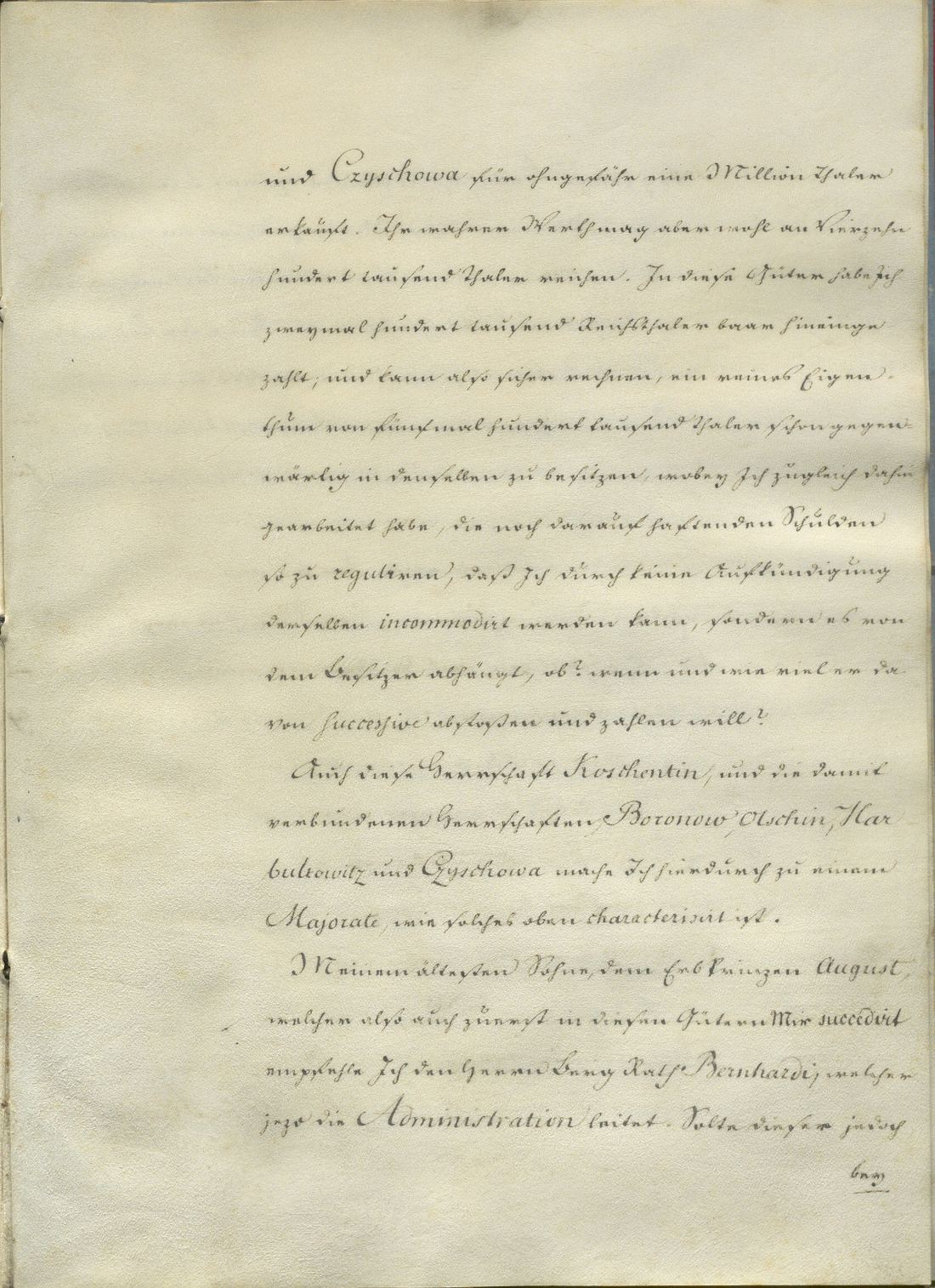 Manuscript page 7 of letter 1
