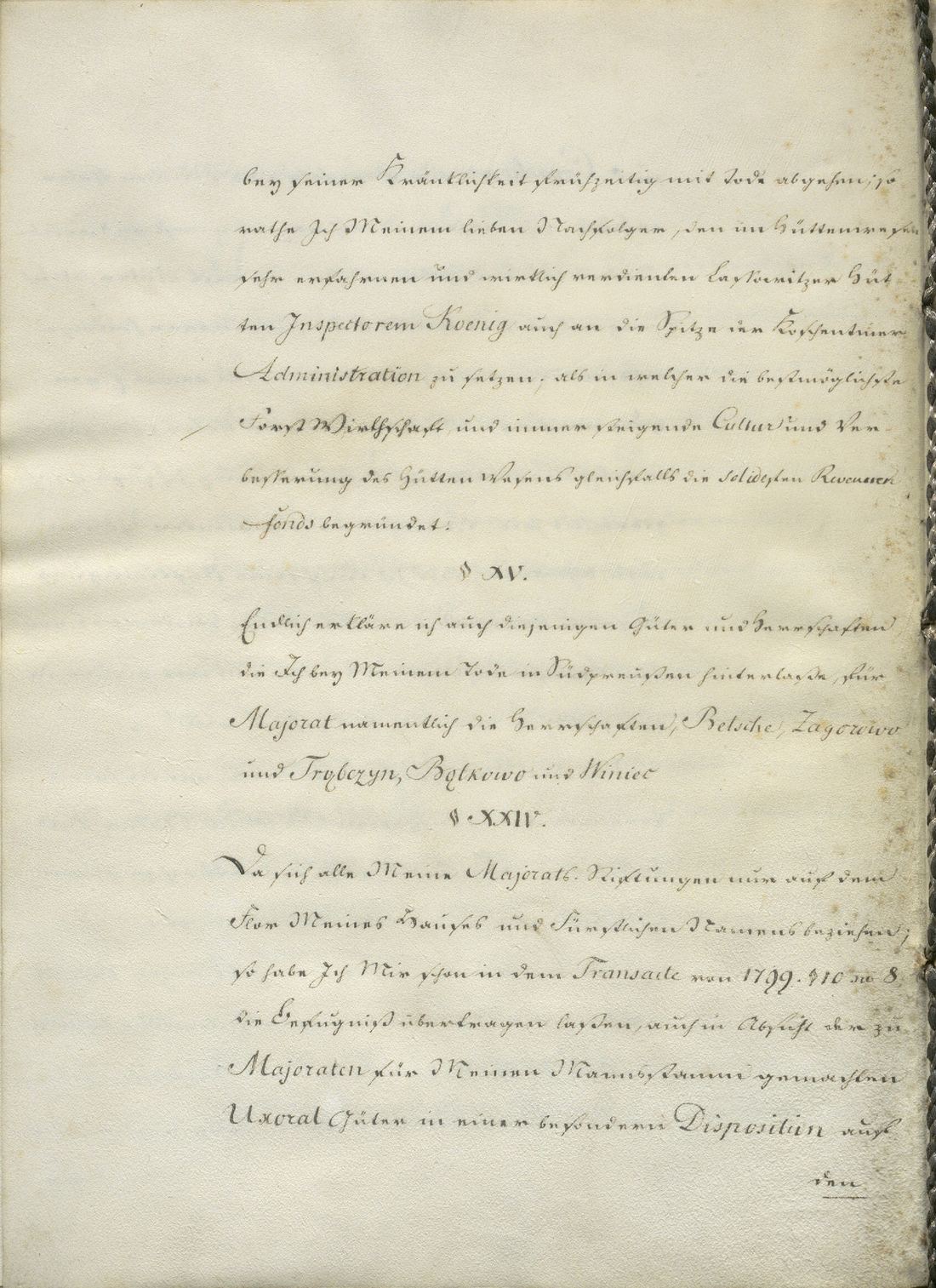 Manuscript page 8 of letter 1