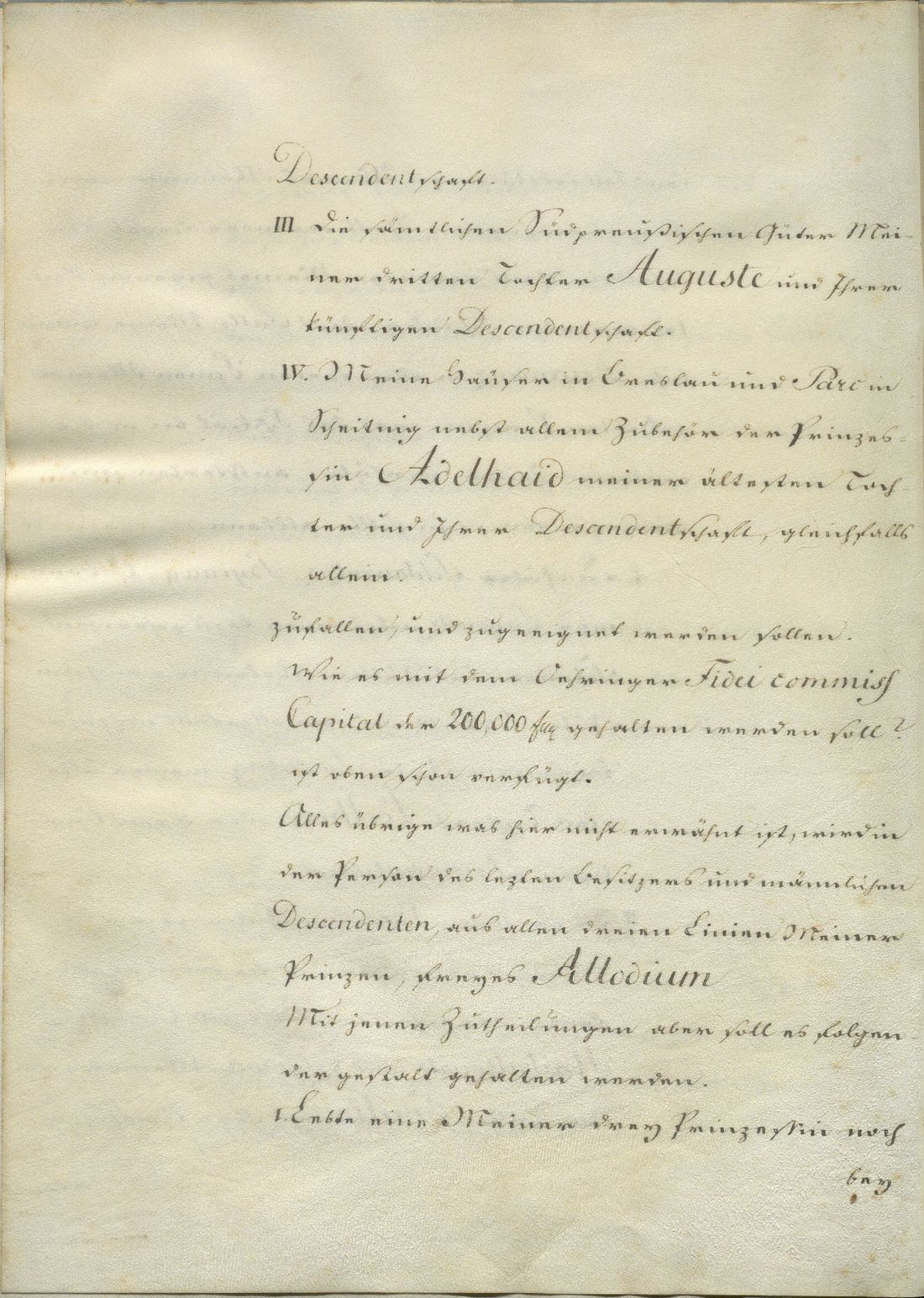 Manuscript page 10 of letter 1
