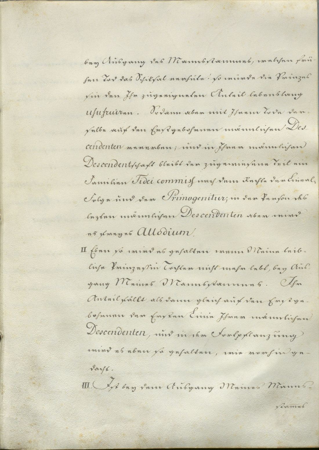 Manuscript page 11 of letter 1