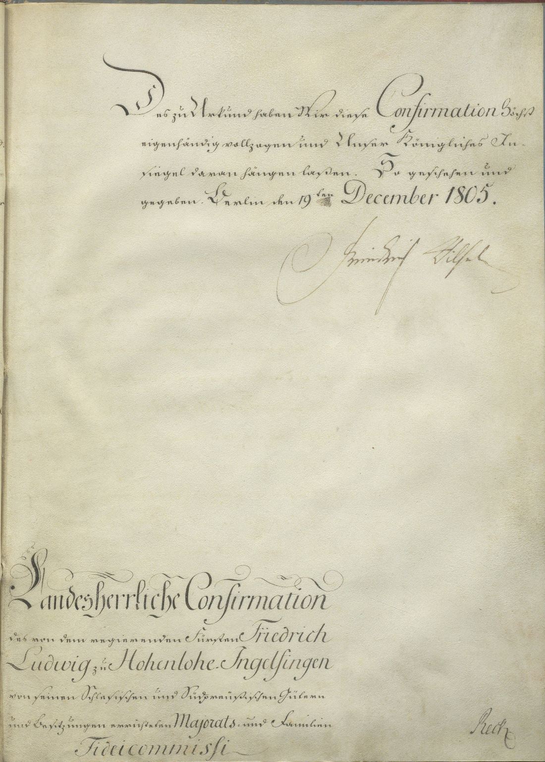 Manuscript page 15 of letter 1